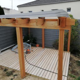 Réparation de toiture de pergola en acier Bussy-Saint-Georges